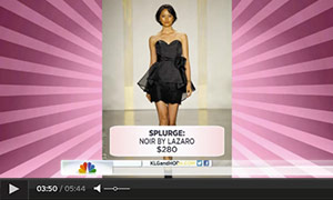 Noir by Lazaro on the Today Show